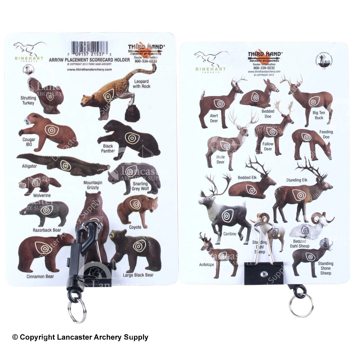 Third Hand Rinehart Arrow Placement Clipboard