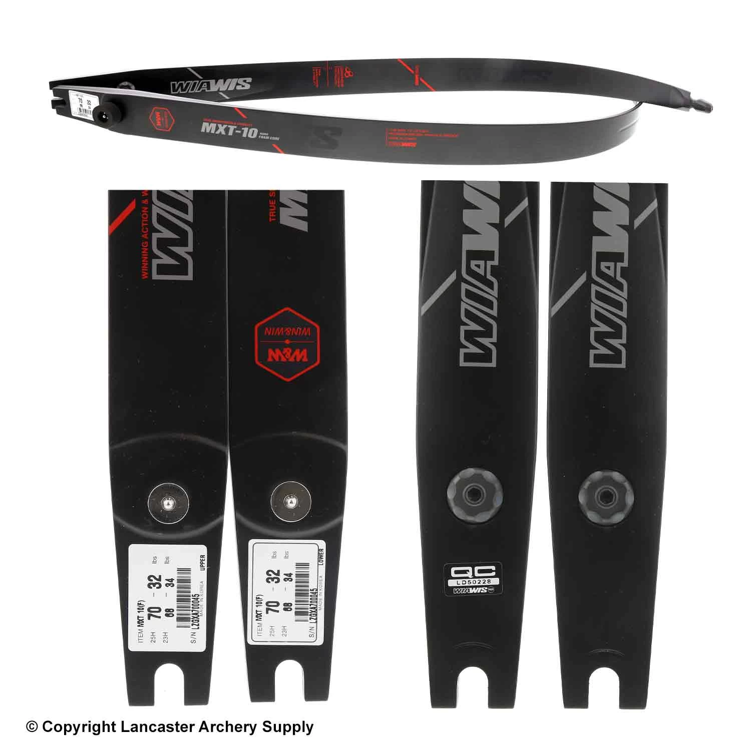 Win & Win MXT-10 ILF Recurve Limbs (Open Box X1032959) - Image 2